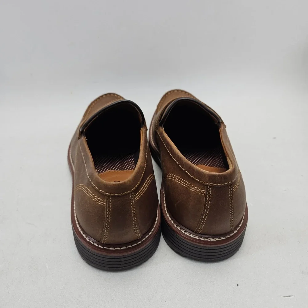 Johnston Murphy Men's Brown Penny Upton Loafers 59-11276 Sz 9.5